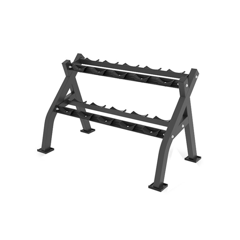 2 Tier dumbbell rack 5 pair - Salmon Fitness