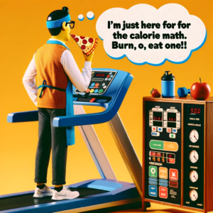 1. "I'm just here for the calorie math. Burn one, eat one!" – Anonymous