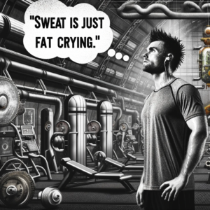 "Sweat is just fat crying." - Alex Morgan